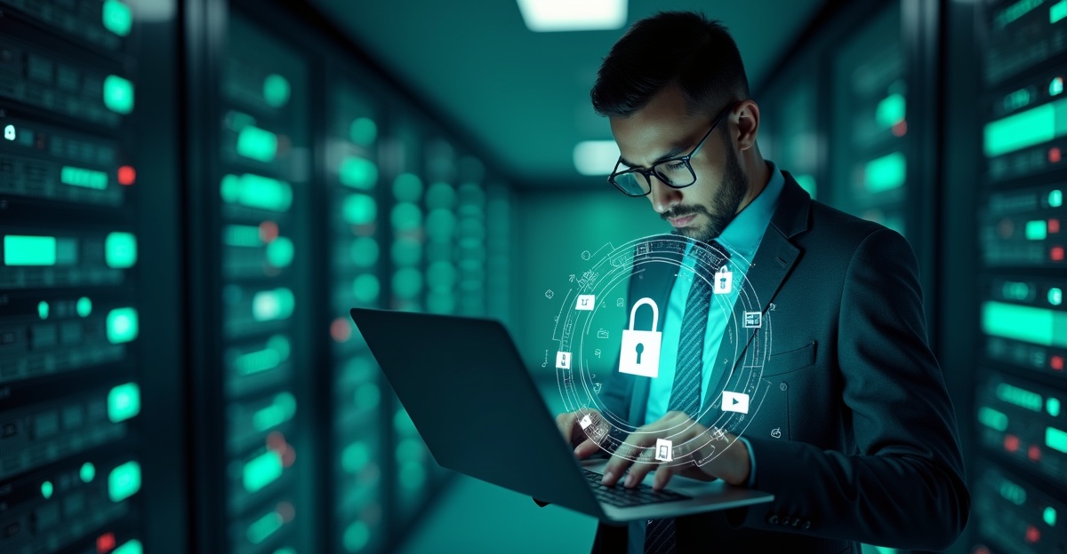 Empresario mexicano implementando IA de forma segura