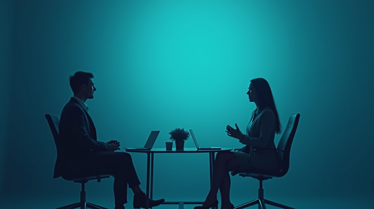 Reunión empresarial sobre IA