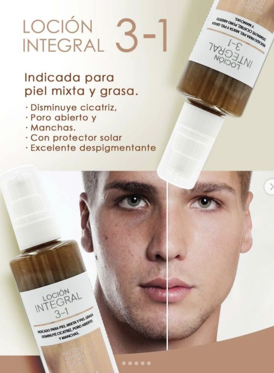 Loción integral 3 en 1