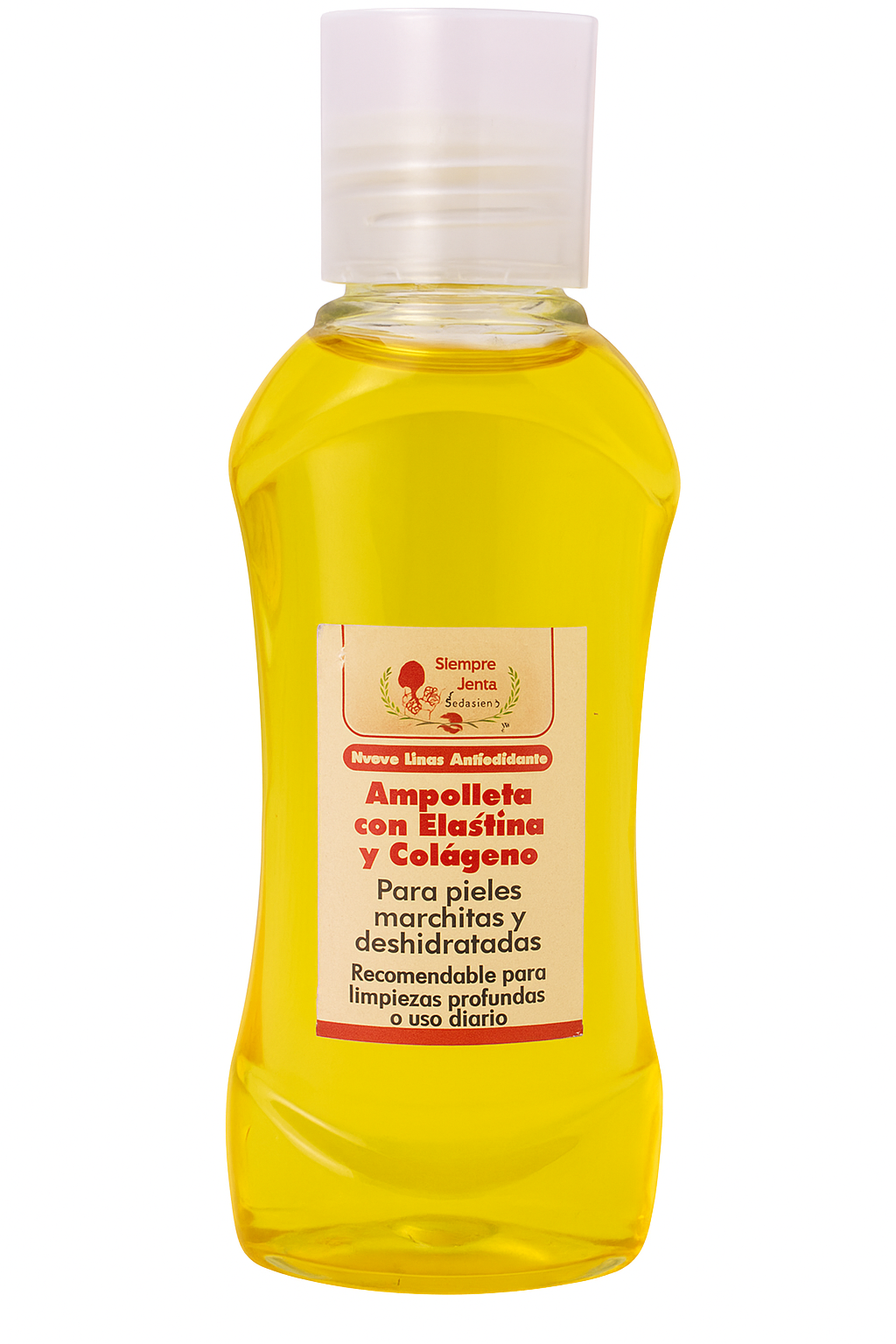 Ampolleta de elastina y colágeno