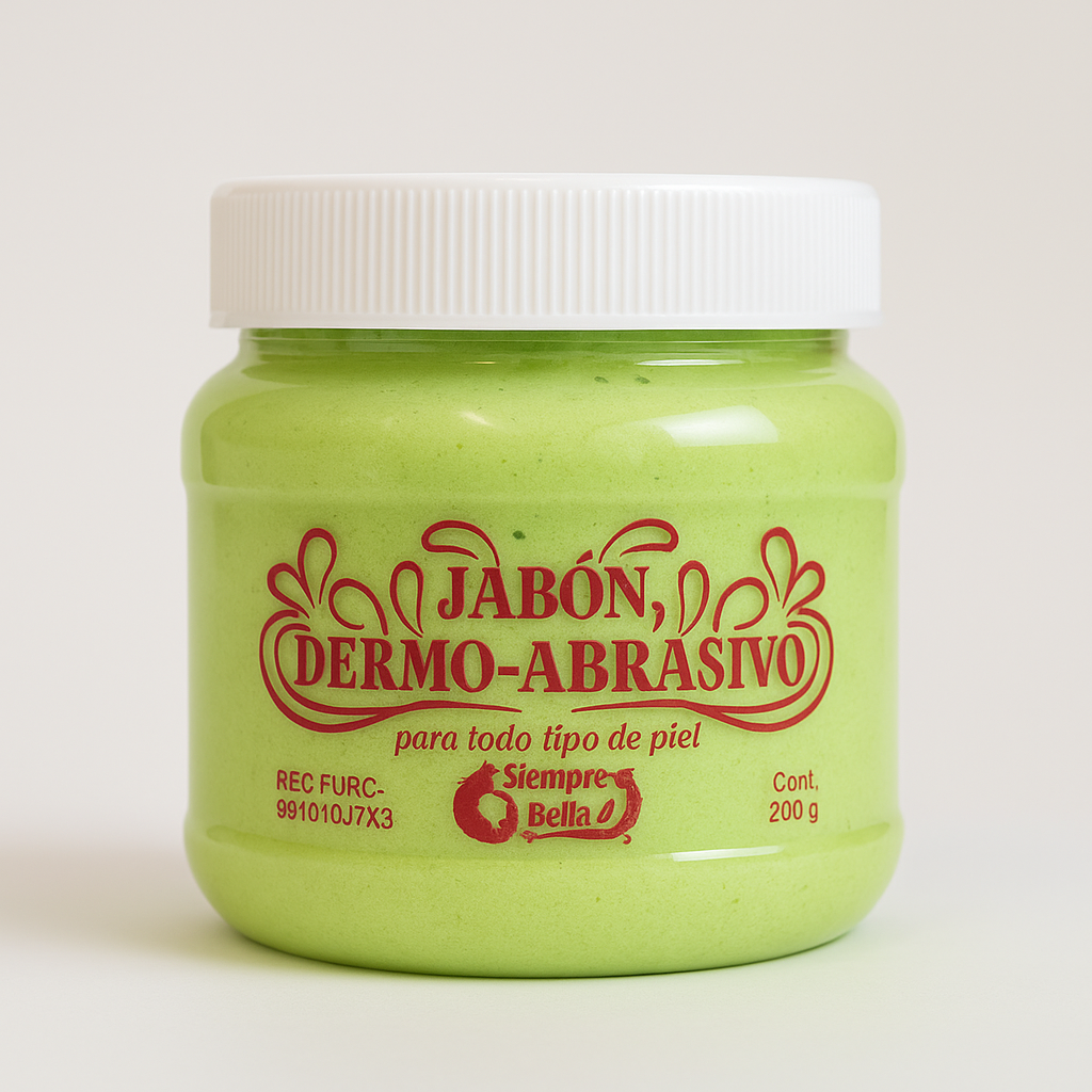 Jabón dermoabrasivo de lechuga