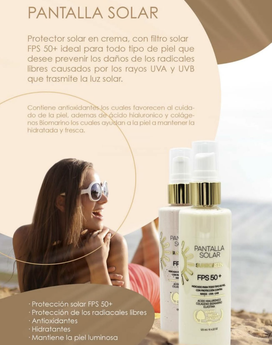 Pantalla solar (natural y maquillaje)