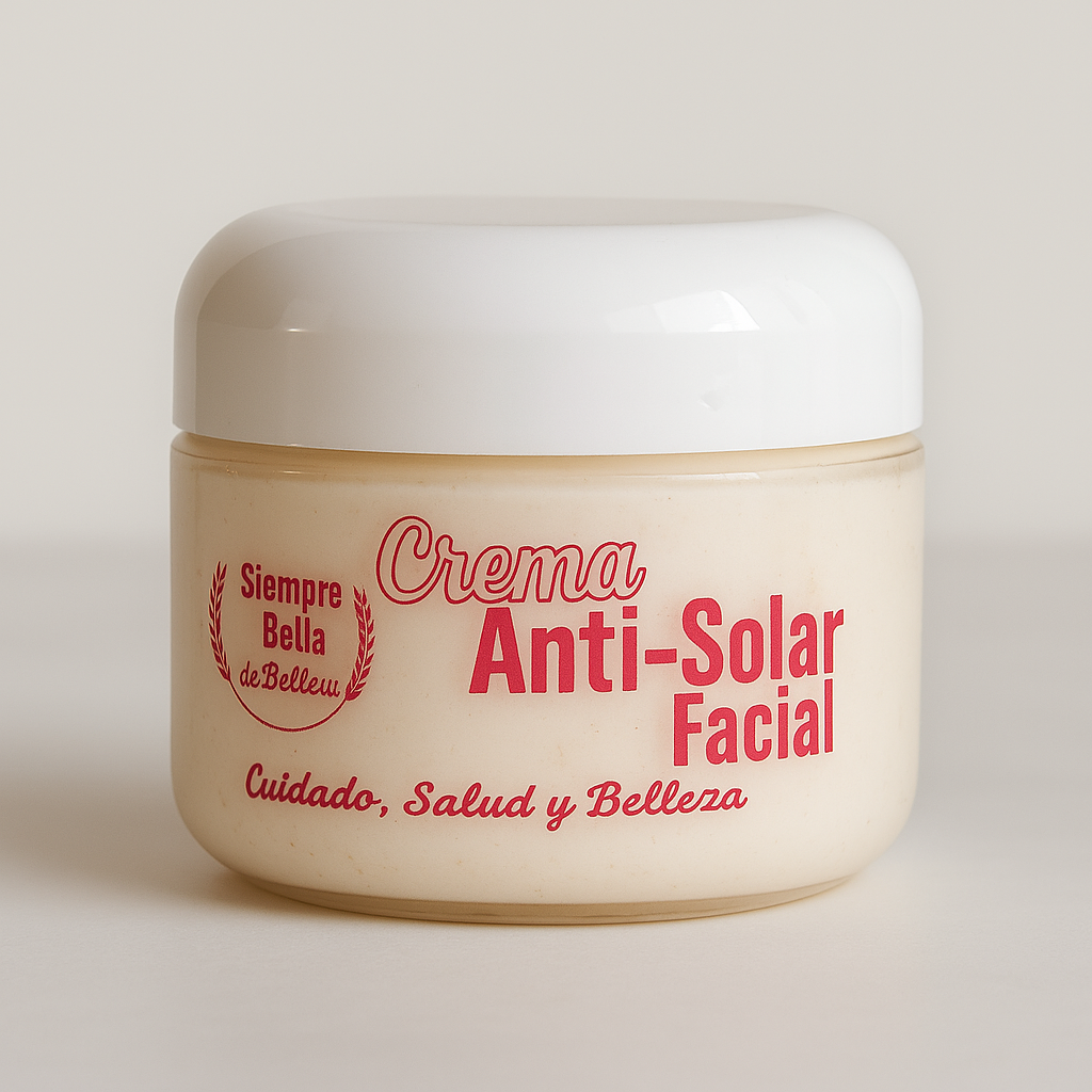 Crema antisolar beige