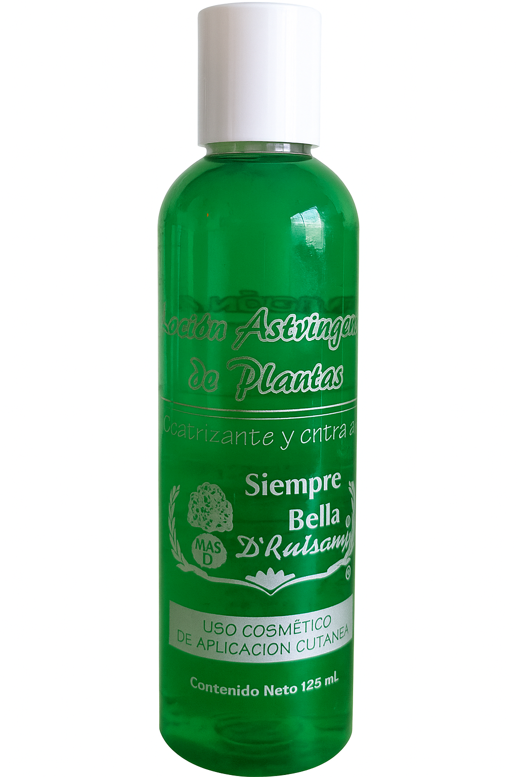 Loción astringente de plantas