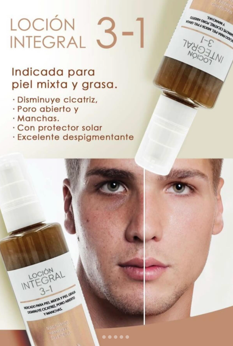 Loción integral 3 en 1