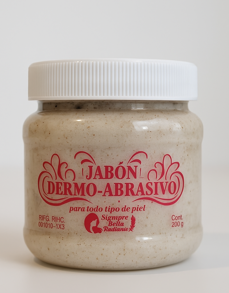 Jabón dermoabrasivo de avena