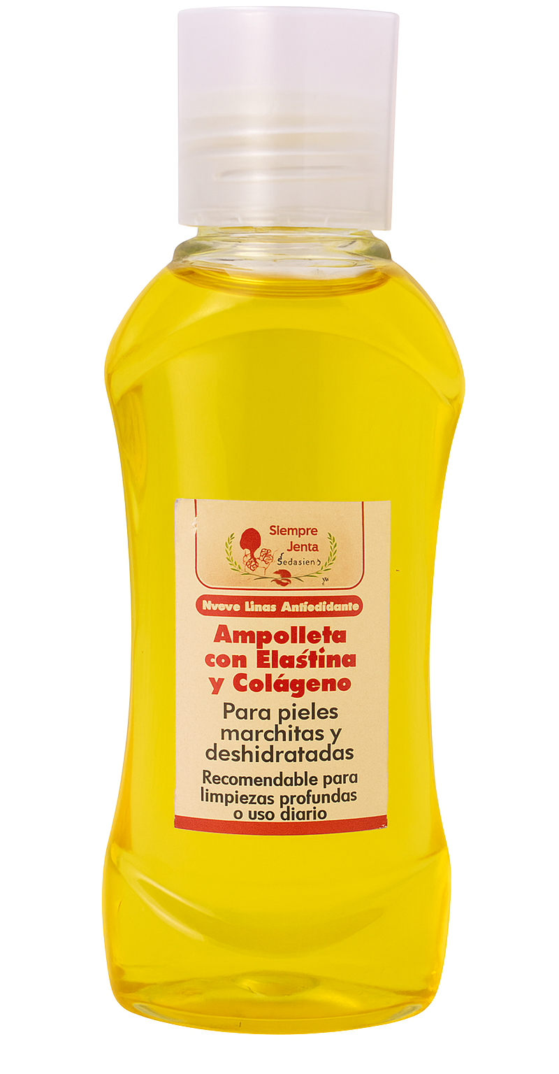Ampolleta de elastina y colágeno