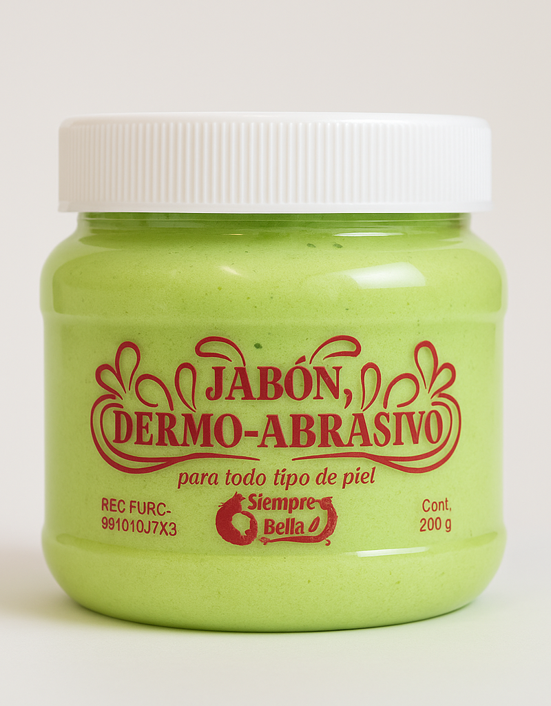 Jabón dermoabrasivo de lechuga