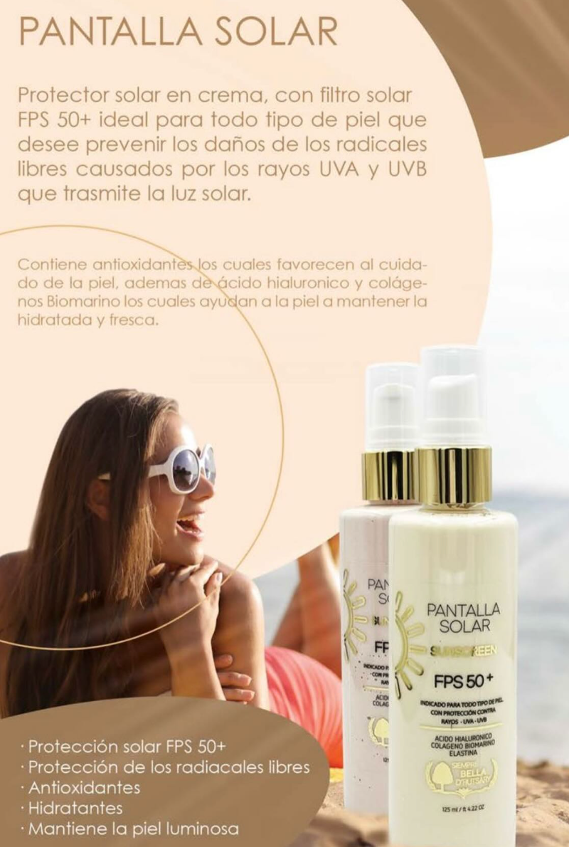 Pantalla solar (natural y maquillaje)