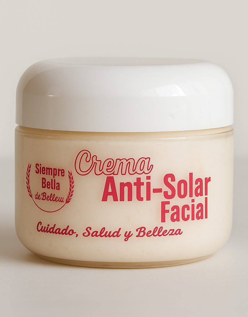 Crema antisolar beige