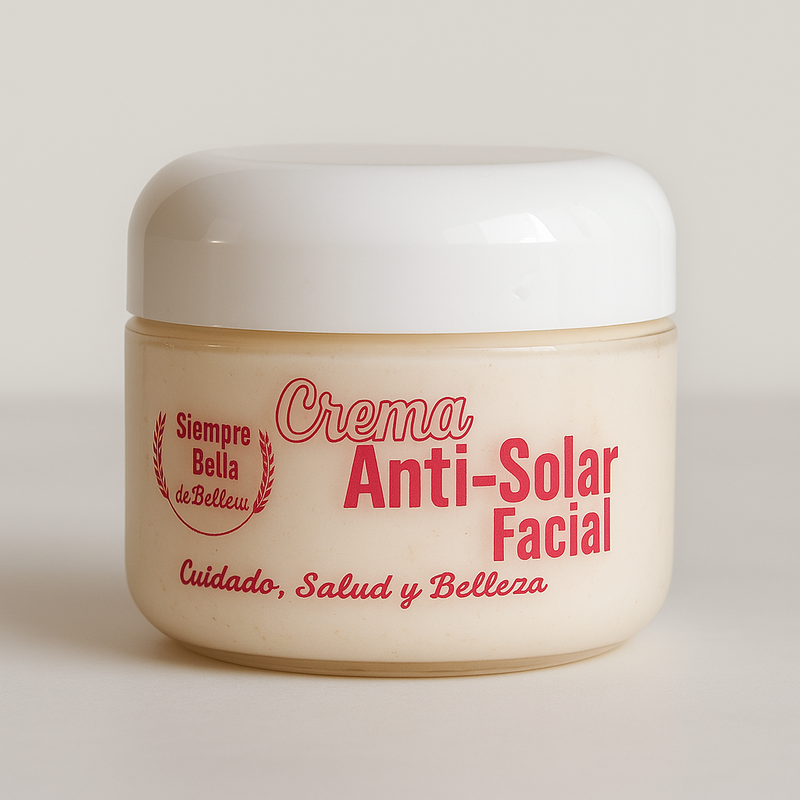 Crema antisolar beige