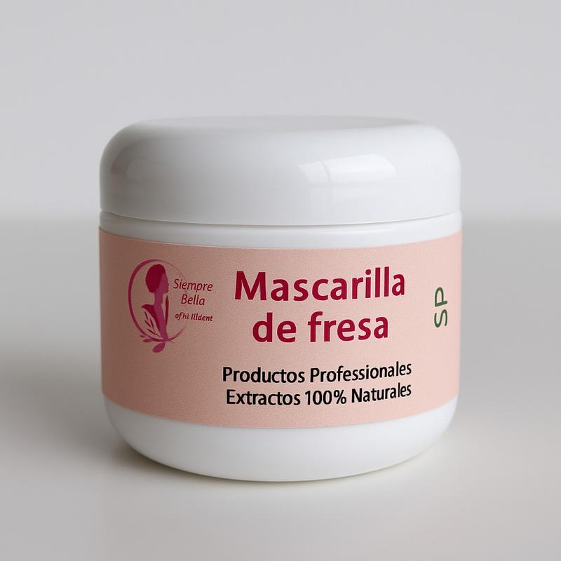 Mascarilla de fresa