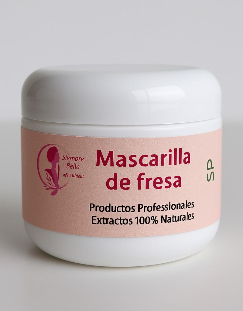 Mascarilla de fresa